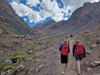 Trekking across the Toubkal and Sahara combined on a 5-day tour